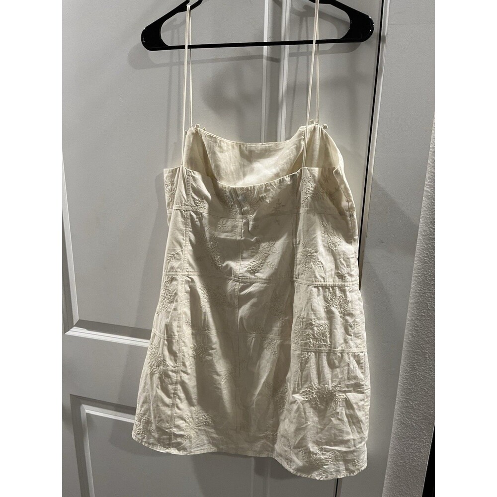 Zara Cream Dress Size Extra Large